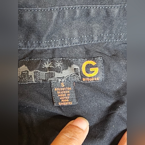 Black Button down Shirt - Picture 2 of 3